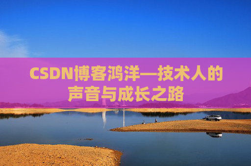CSDN博客鸿洋—技术人的声音与成长之路
